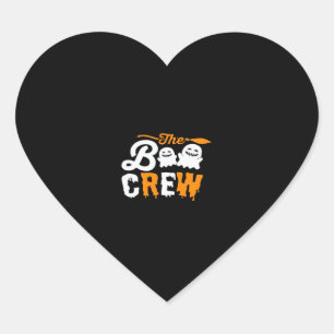 The Boo Crew Oversized T-Shirt Heart Sticker