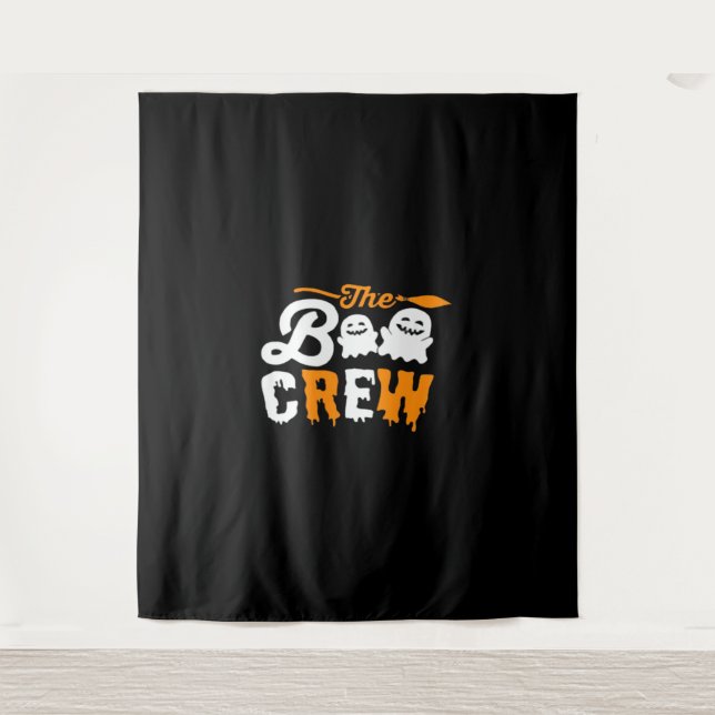 The Boo Crew Oversized T-Shirt Tapestry (Front)