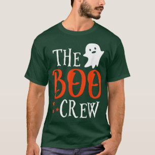 The Boo Crew   Scary Cute Ghost Halloween  T-Shirt