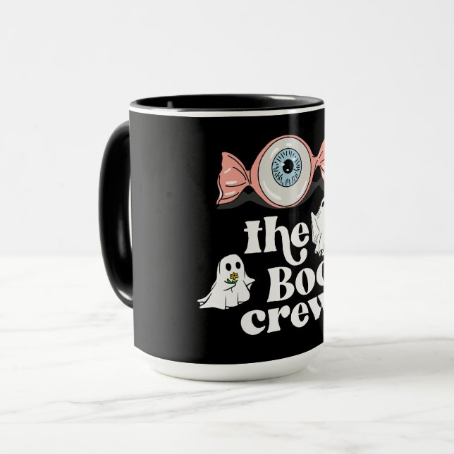 The Boo Crew | Spooktacular Halloween Squad Mug (Front Left)