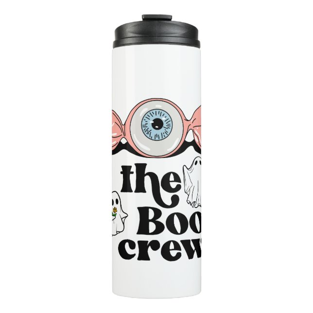 The Boo Crew | Spooktacular Halloween Squad Thermal Tumbler (Front)