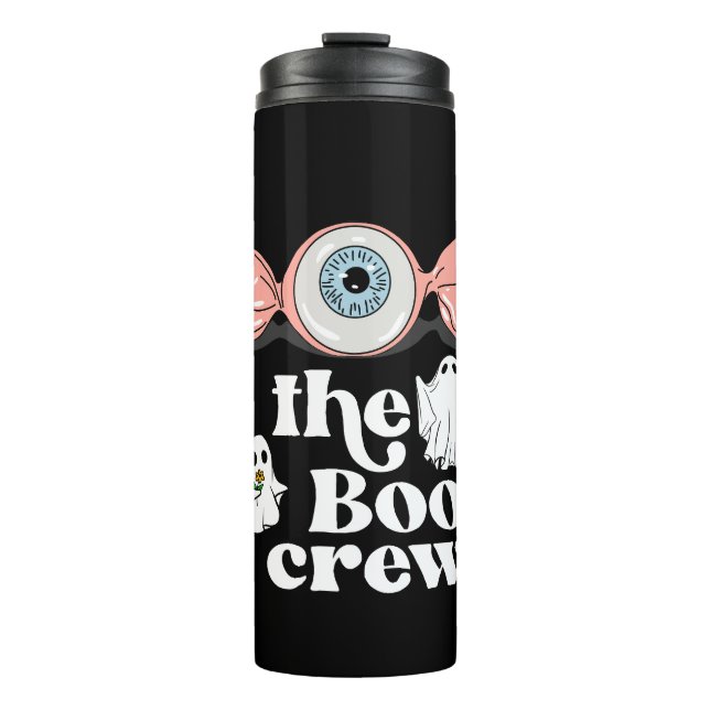 The Boo Crew | Spooktacular Halloween Squad Thermal Tumbler (Front)