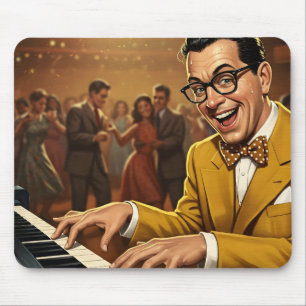 The Boogie-Woogie Baron Mouse Mat
