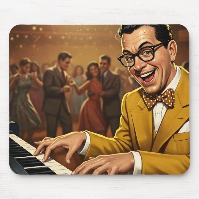 The Boogie-Woogie Baron  Mouse Mat (Front)