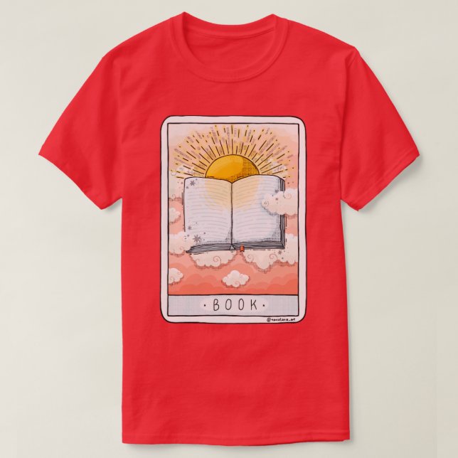 The book card T-Shirt (Design Front)