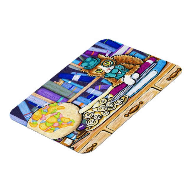 The Book Keeper Magnet (Left Side)