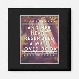 The Book Lover 2 Inch Magnet