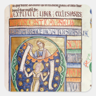 The Book of Ecclesiastes Square Sticker