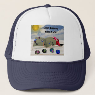 The Book Of Lawn Bowls Popout Art, Truckers Hat