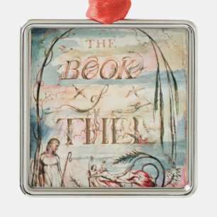 The Book of Thel; Title Page, 1789 Metal Tree Decoration