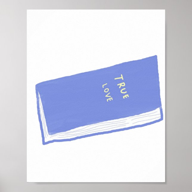 the book painting art poster (Front)