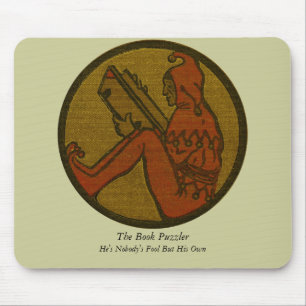 The Book Puzzler Mouse Mat