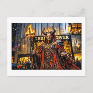 The book revelation postcard