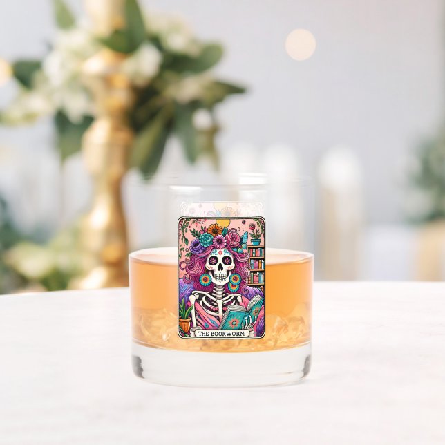 The Bookworm  Whiskey Glass (Insitu (Wedding))