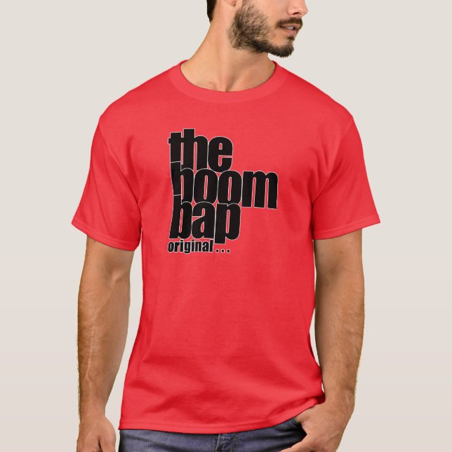 The Boom Bap t-shirt (dark) (Front)
