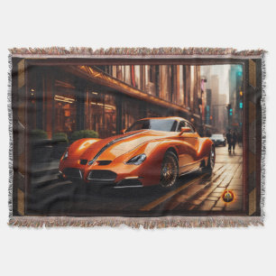 The Boomerang RTZ Sports Coupe Throw Blanket