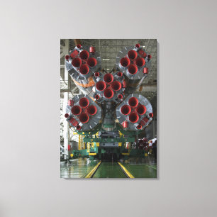 The boosters of the Soyuz TMA-14 spacecraft Canvas Print