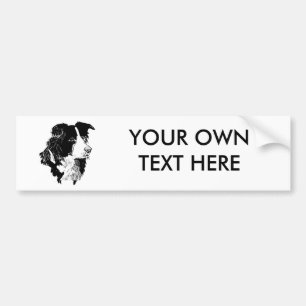 THE BORDER COLLIE BUMPER STICKER