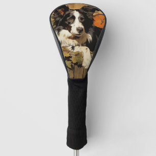 The Border Collie Dog 001 - Odessa Leyendecker Golf Head Cover
