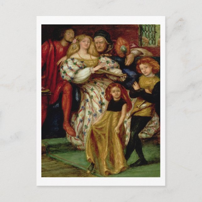 The Borgia Family, 1863 Postcard (Front)