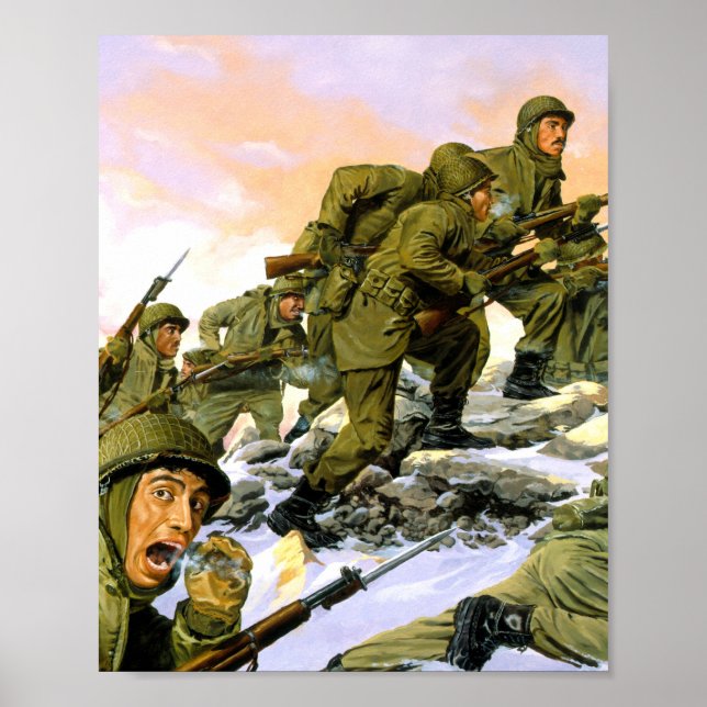 The Borinqueneers By Dominic D'Andrea Poster (Front)