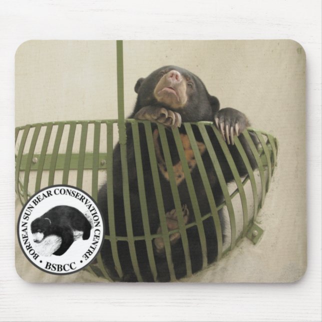 The Bornean Sun Bear Conservation Centre Mouse Mat (Front)