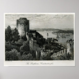 The Bosphorus, Constantinople Poster