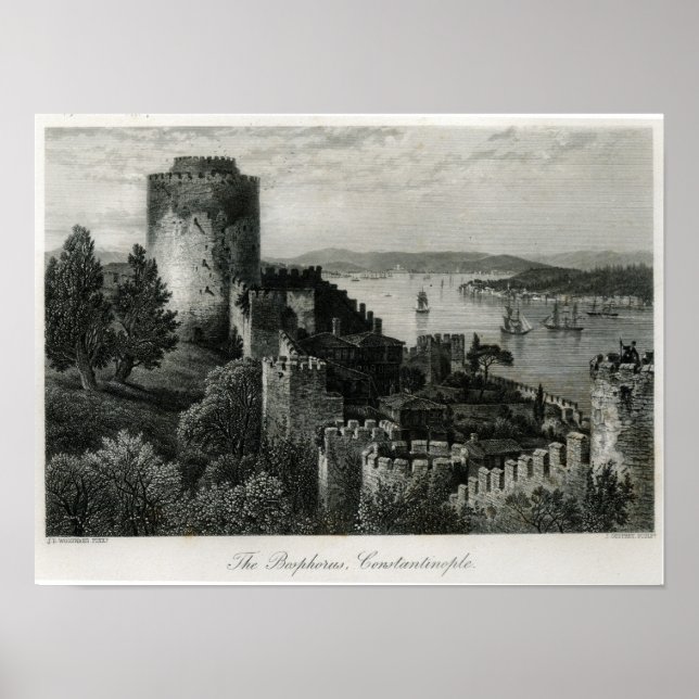 The Bosphorus, Constantinople Poster (Front)