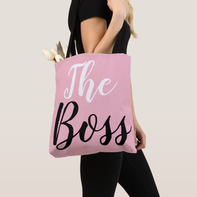 The Boss All-Over-Print Tote Bag (Close Up)