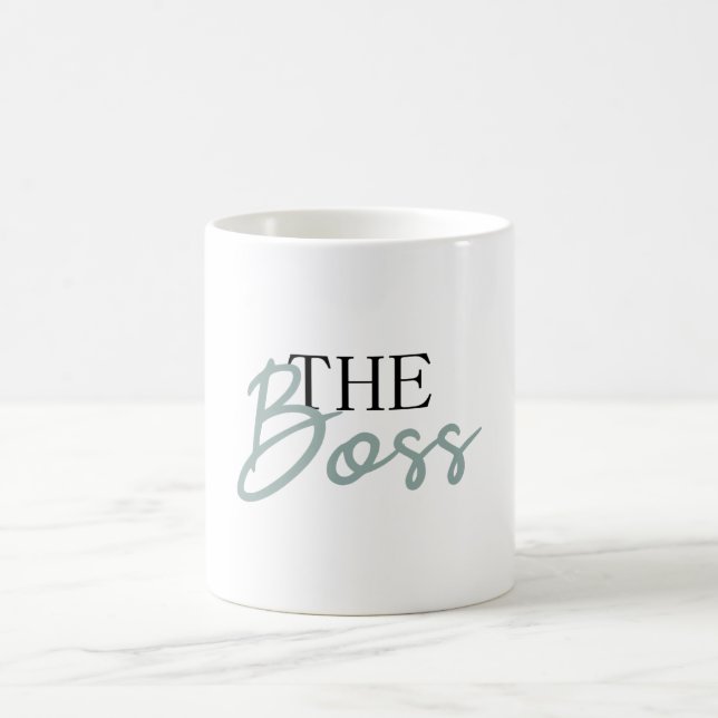 The Boss Coffee Mug (Center)