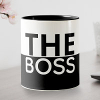 The Boss Contrast Mug