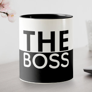 The Boss Contrast Mug