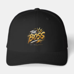 The Boss Crown – Gold Streetwear Power Hat 🔥