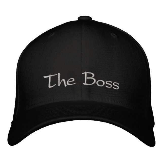 The Boss Embroidered Embroidered Hat (Front)