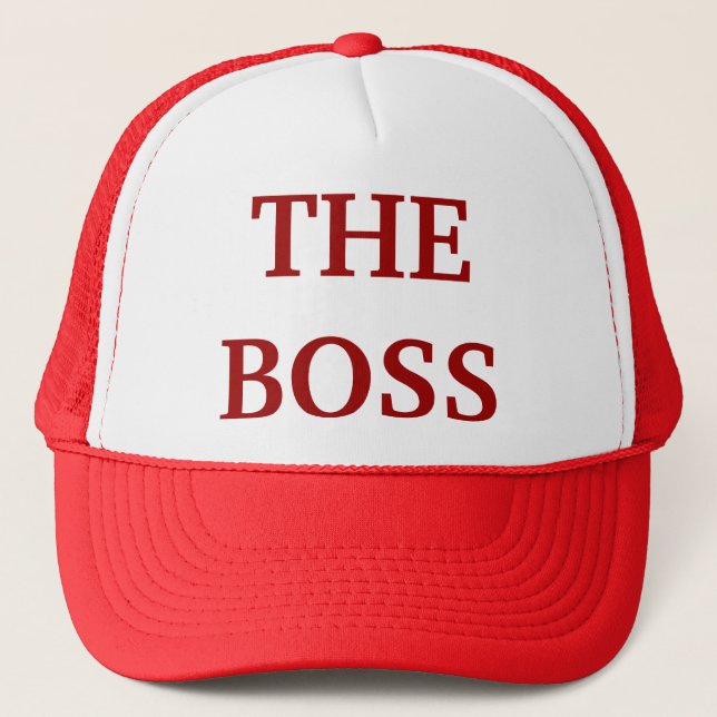 "The Boss" Hat (Front)