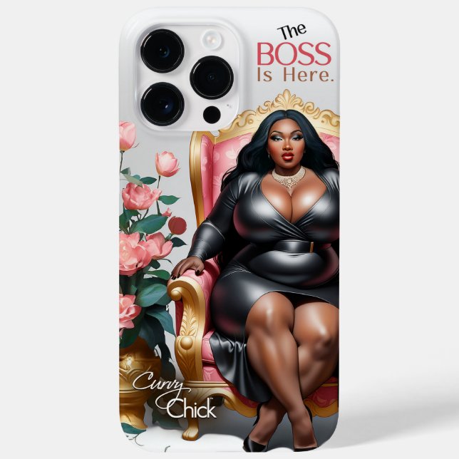 The Boss Is Here Case-Mate iPhone Case (Back)