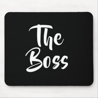 THE BOSS MOUSE MAT