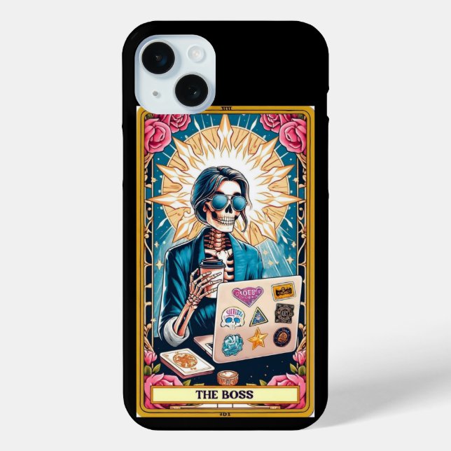 The Boss Tarot Card Collection Case-Mate iPhone Case (Back)