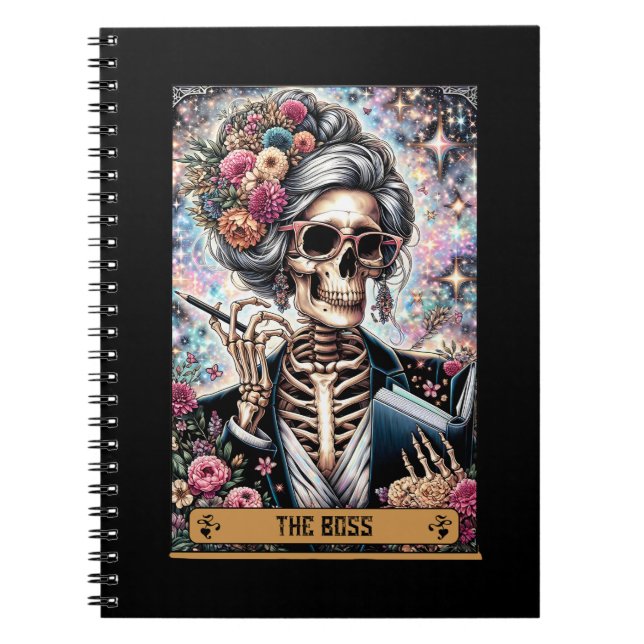 The Boss Tarot Card Notebook Collection (Front)