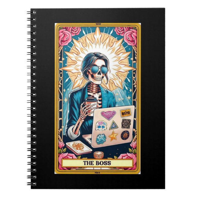 The Boss Tarot Card Notebook Collection (Front)