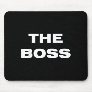 The Boss - The Real Boss Couple Mouse Mat