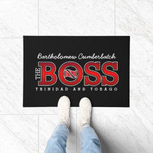 The Boss Trinidad & Tobago Doormat