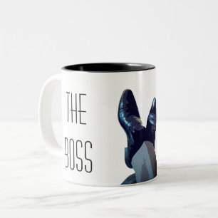 The Boss Two-Tone Coffee Mug