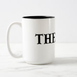 The Boss Two-Tone Coffee Mug<br><div class="desc">This humourous and minimalistic design makes it a perfect gift for newlyweds.</div>