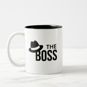 The Boss  Two-Tone Coffee Mug