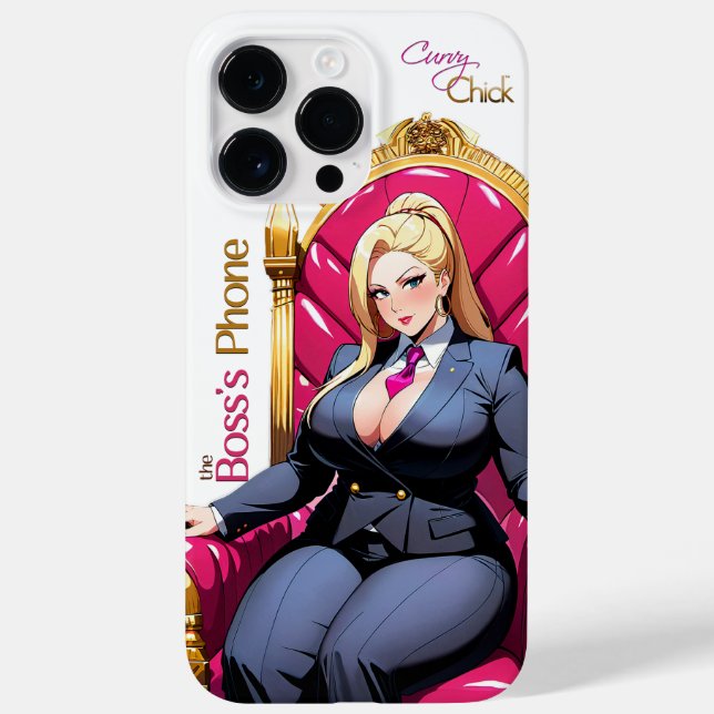 The Boss's Phone Case-Mate iPhone Case (Back)