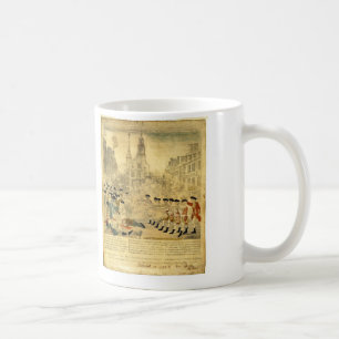 The Boston Massacre by Paul Revere Coffee Mug
