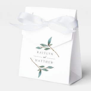 The Botanical Bliss Wedding Collection Favour Box