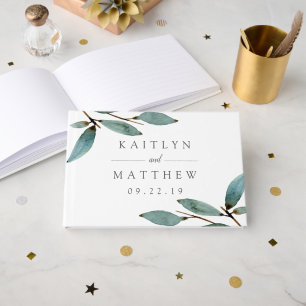 The Botanical Bliss Wedding Collection Guest Book