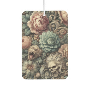 The Botanist’s Curse – Gothic Victorian Floral Car Air Freshener